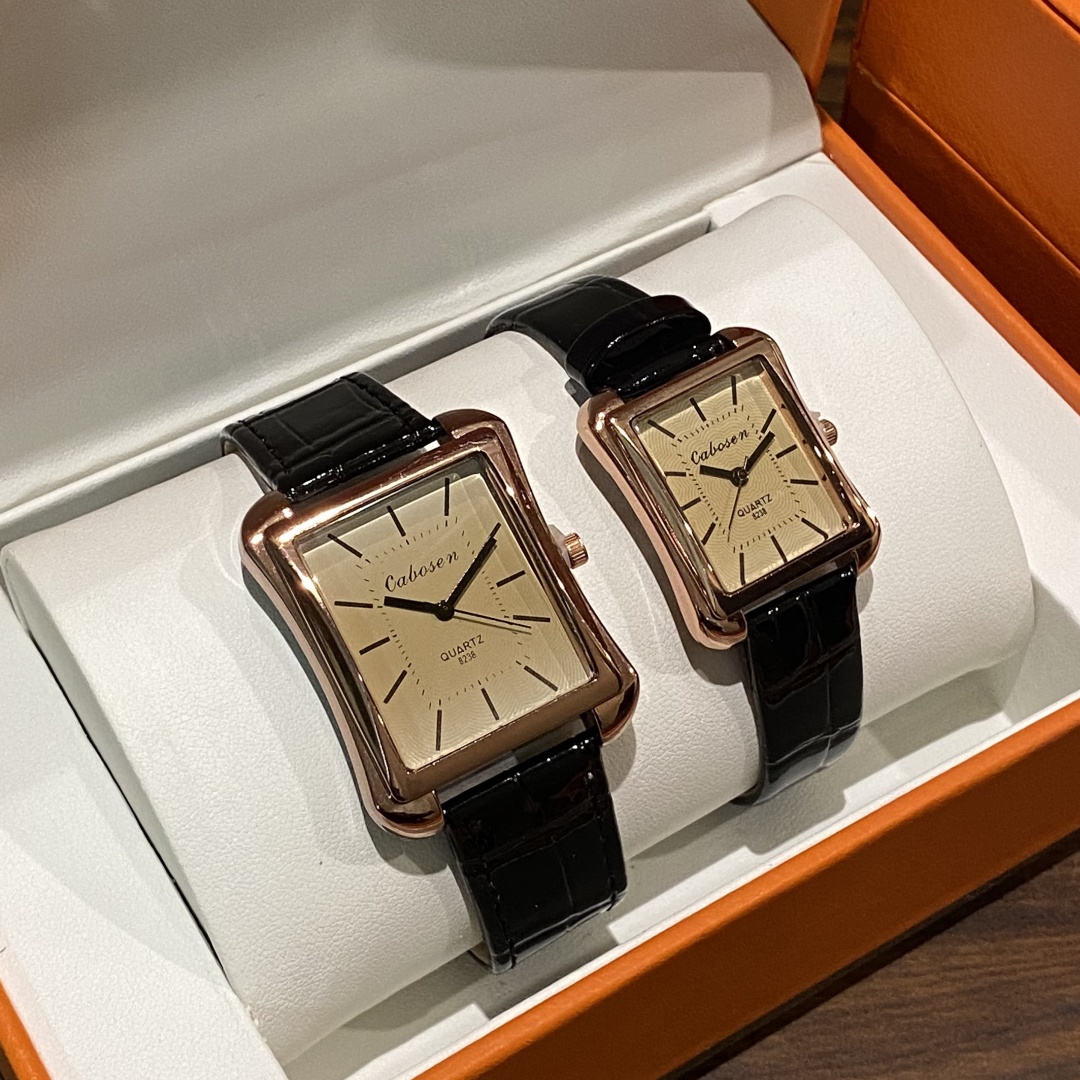 Leather Watch Band Men - カップルウォッチクォーツムーブメントビジネスレディースメンズアナログ腕時計レザーバンド時計レディースレロジオ Masculino リロイ Mujer