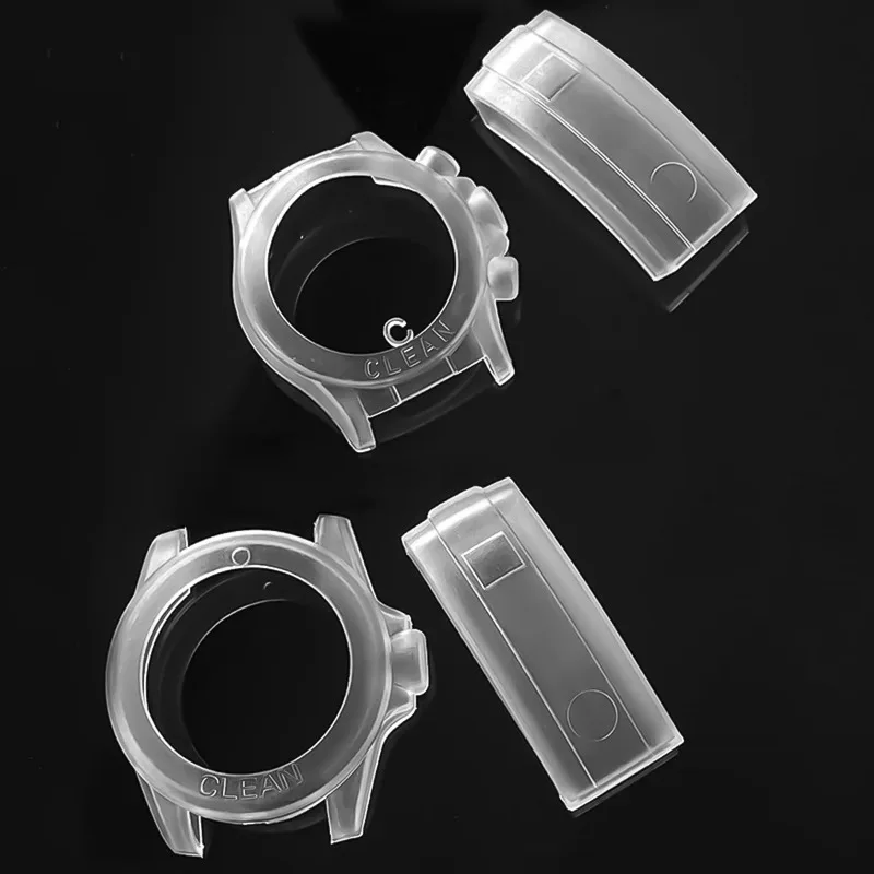 Rolex Watch Daytona - 40 ミリメートル時計 Cas 時計保護ケース透明傷防止防水シリコン保護フィルムロレックスウォーターゴーストデイトナ用