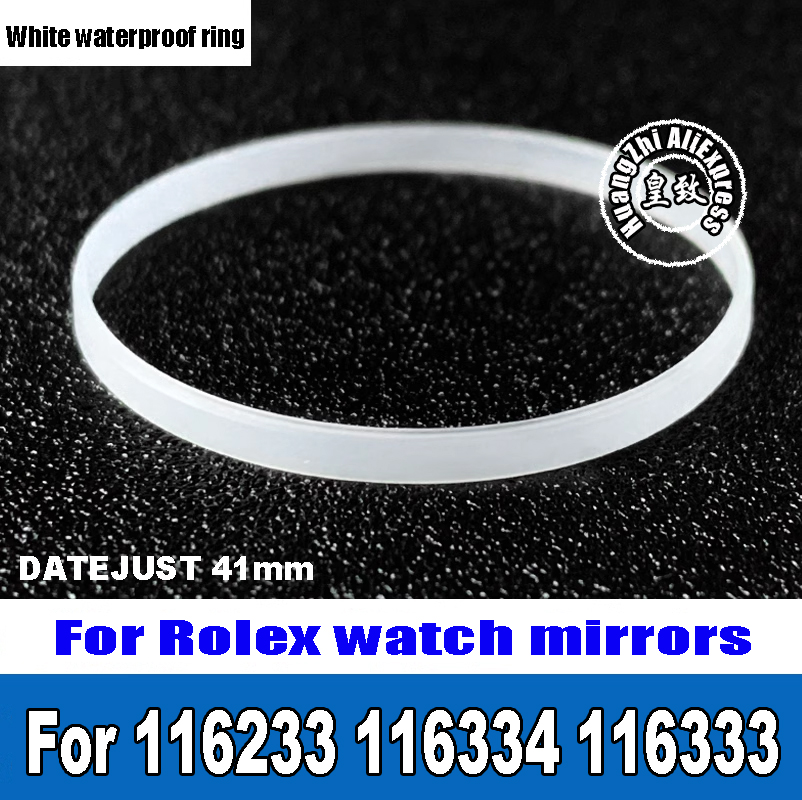 Rolex Watch Datejust - 男性用防水ホワイトダイヤルリング,シーリングリング,ベゼルケース,41mm,ローレックスデイトナに適しています,116233, 116334, 116333