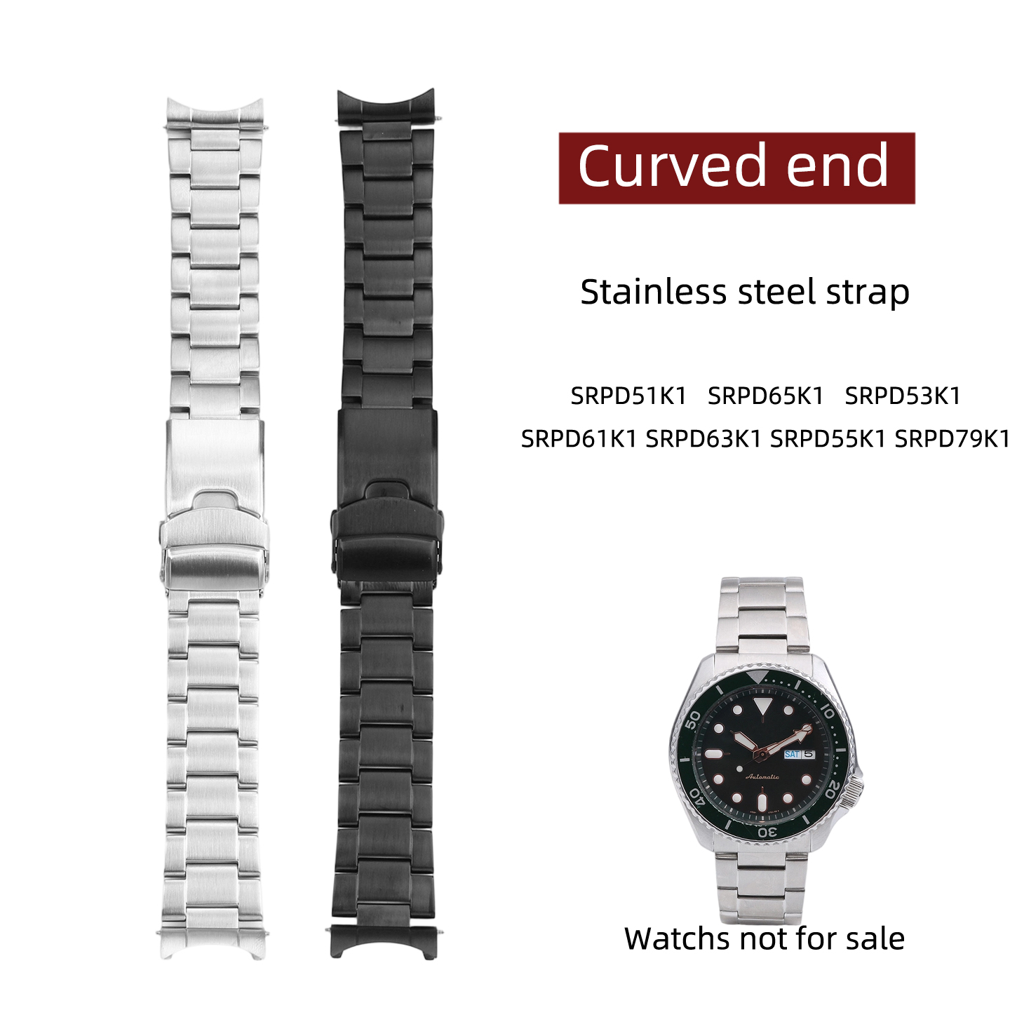 Seiko Watch 5 Sports - セイコー 5 スポーツ SRPD51K1 SRPD65K1 53K1