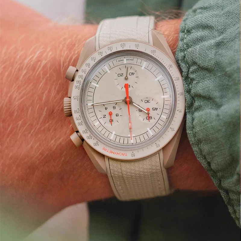TPU ラバーストラップ オメガ X スウォッチ コーブラン - Rubber Strap Diver のレビューと価格