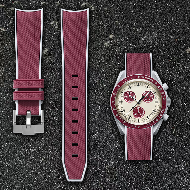 オメガスウォッチ 20 ミリメートルカーブ時計ストラップスピ - Buckle Pin Ss のレビューと価格