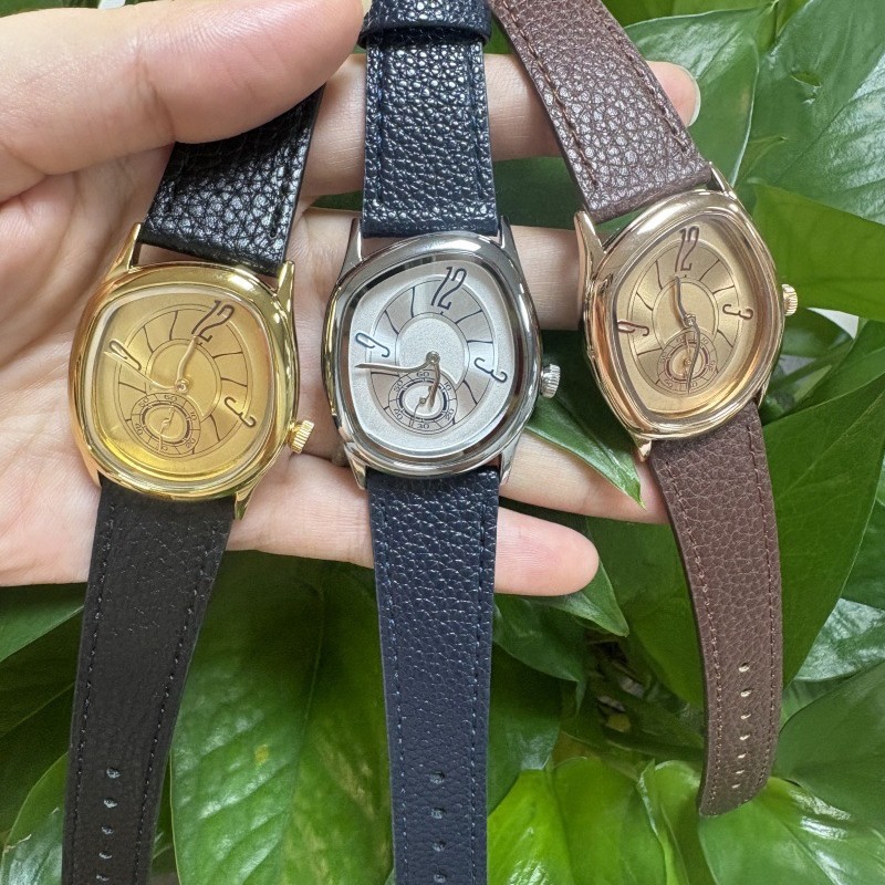 新しくデザインされたユニークなツイストオリジナル腕時計、男女 - Leather Watch Band Men のレビューと価格