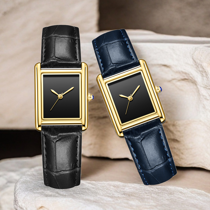 タンクスクエア高級ブランドの腕時計女性のファッションカジュア - Cartier Watch Tank のレビューと価格