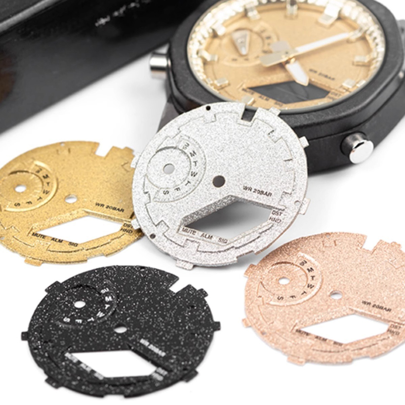 フロストゴールド火災パターンダイヤルカシオ G-Shock  - Casio Watch G-Shock Ga-2100 のレビューと価格