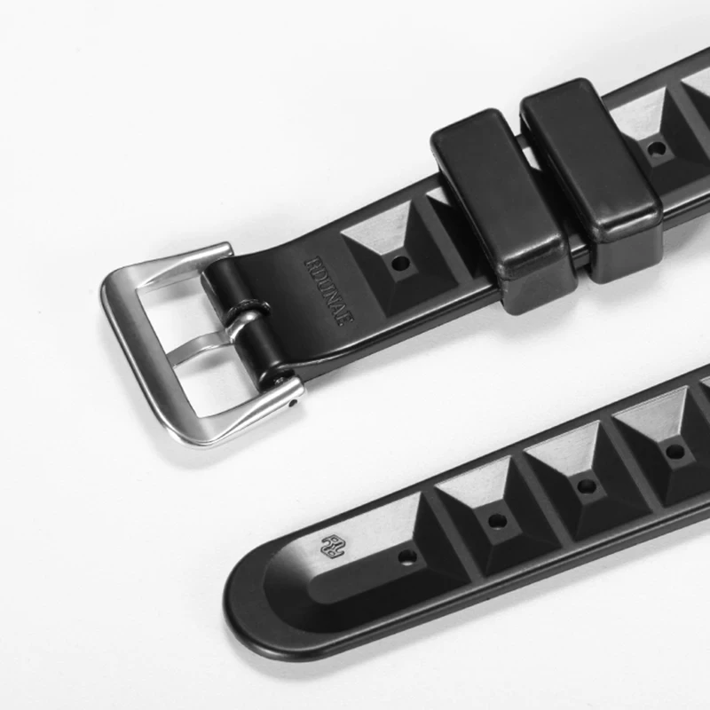 RDUNAE オリジナル工場メンズラバー時計ストラップアウト - Rubber Strap Diver のレビューと価格