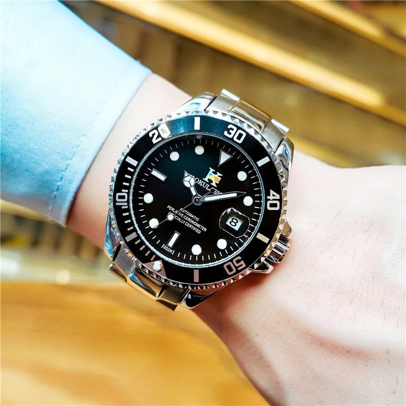 欧米風ブランドシリーズ高級ビジネスメンズ腕時計、全自動機械式 - Cartier Watch Tank のレビューと価格