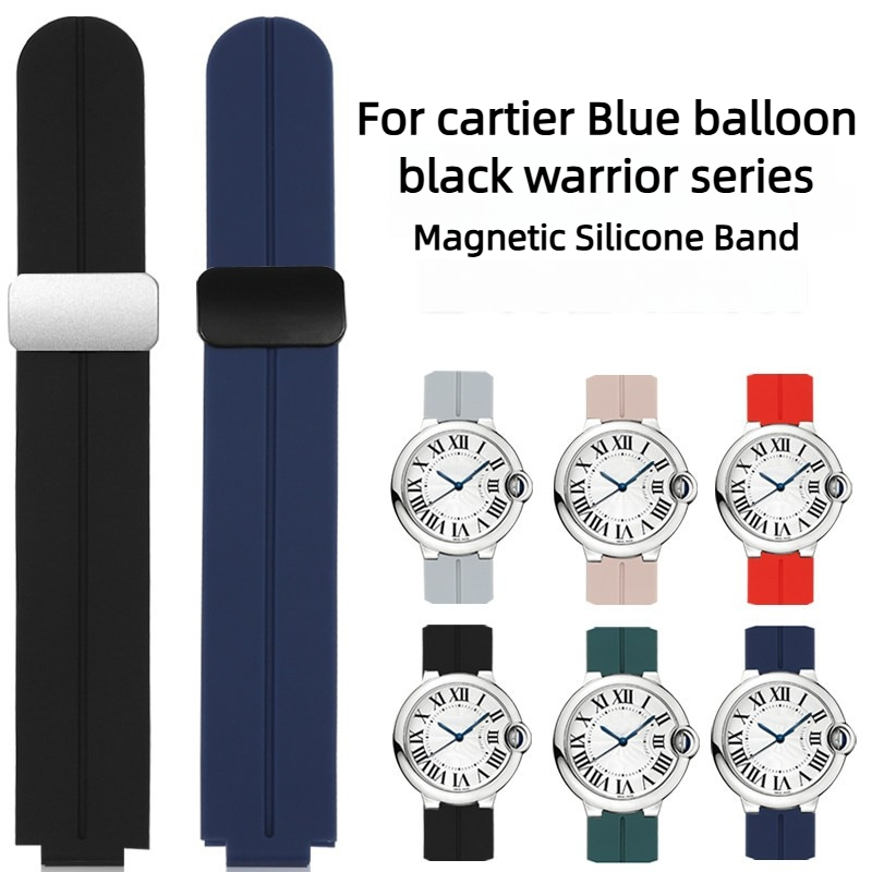 凸面端磁気時計ストラップ カルティエ バロンブルー シリーズ - Cartier Watch Ballon Bleu のレビューと価格