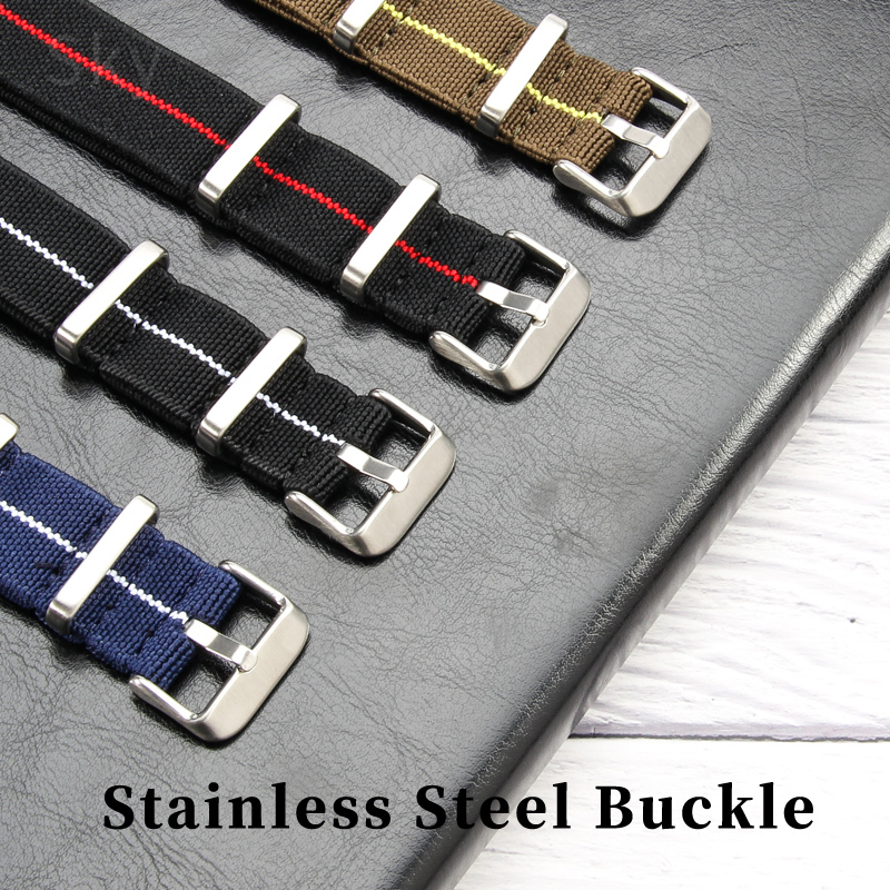 60 年代フランス軍時計ストラップナイロン時計バンドロレック - Suede Strap Watch のレビューと価格