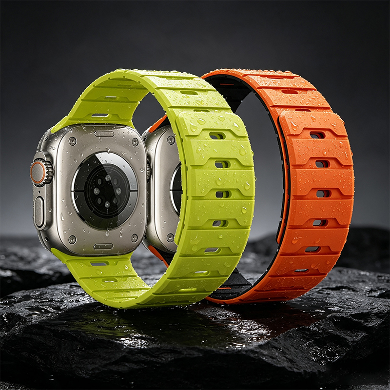 Apple Watchバンド用マグネットストラップ ウルトラ - Milanese Loop Magnetic のレビューと価格