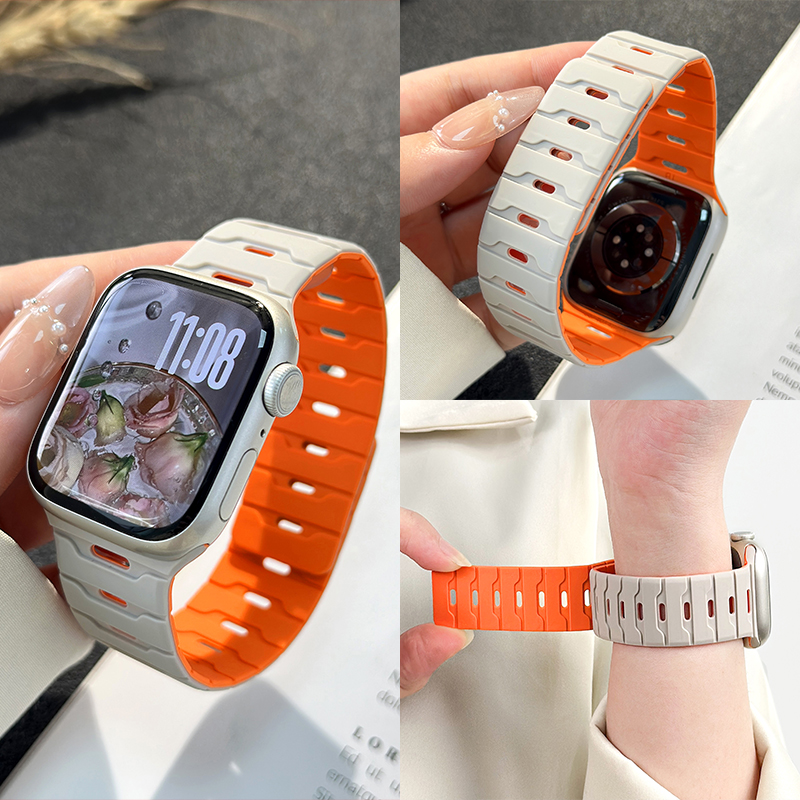 Apple Watchバンド用マグネットストラップ ウルトラ - Milanese Loop Magnetic のレビューと価格