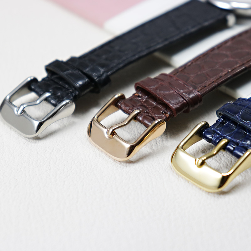 薄型クロコダイル本革ストラップ ロンジンL4 L2 セイコー - Cartier Watch Santos のレビューと価格