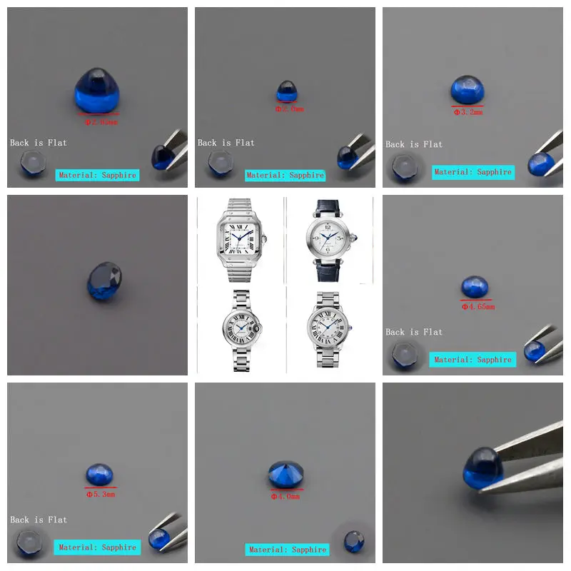 ラウンドブルーサファイア付き時計クラウン、複数のカルティエモ - Cartier Watch Ballon Bleu のレビューと価格