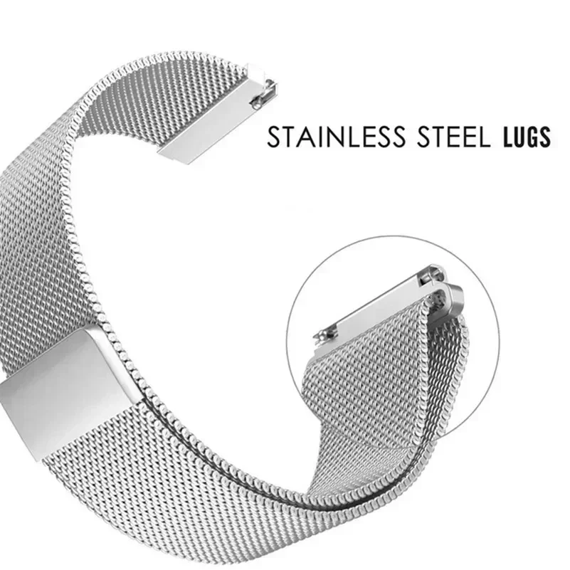 ミラネーゼループストラップサムスンギャラクシーウォッチ 7  - Milanese Loop Magnetic のレビューと価格