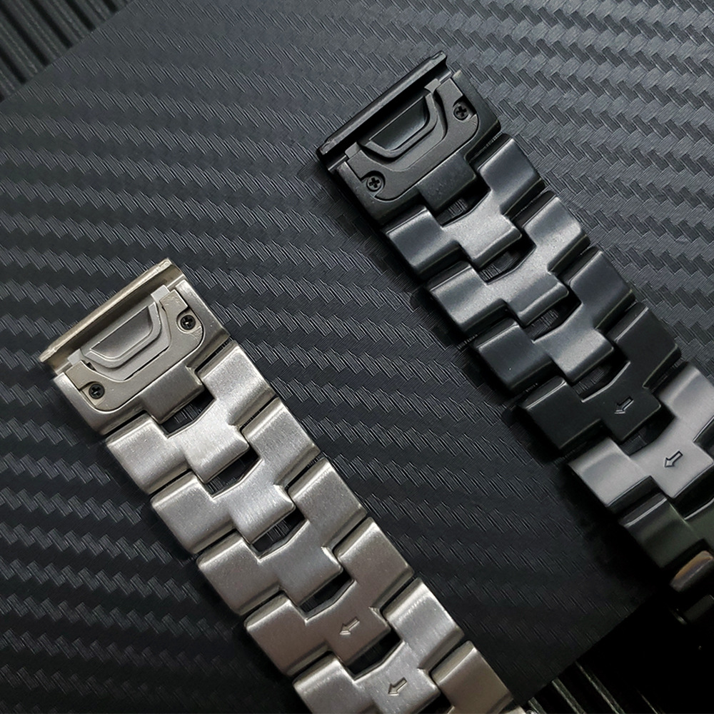 ガーミンウォッチフェニックスシリーズ用ストラップ クイックリ - Leather Strap Quick Release のレビューと価格