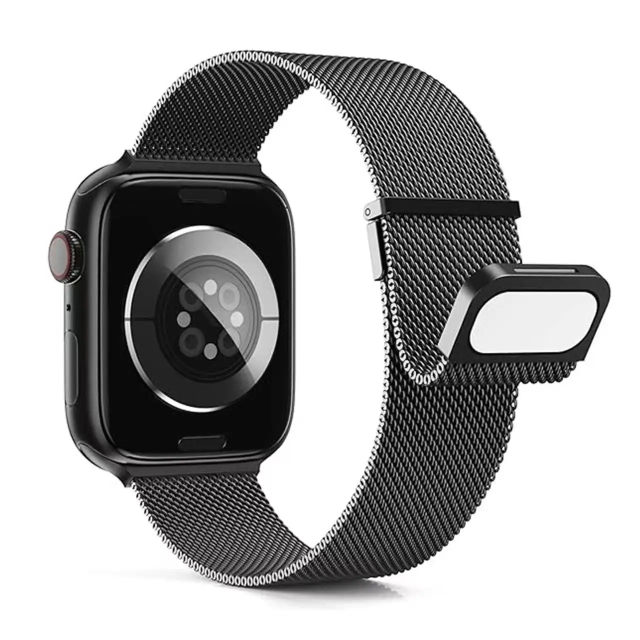 アップルウォッチバンド用ミラネーゼループストラップアップグレ - Milanese Loop Magnetic のレビューと価格