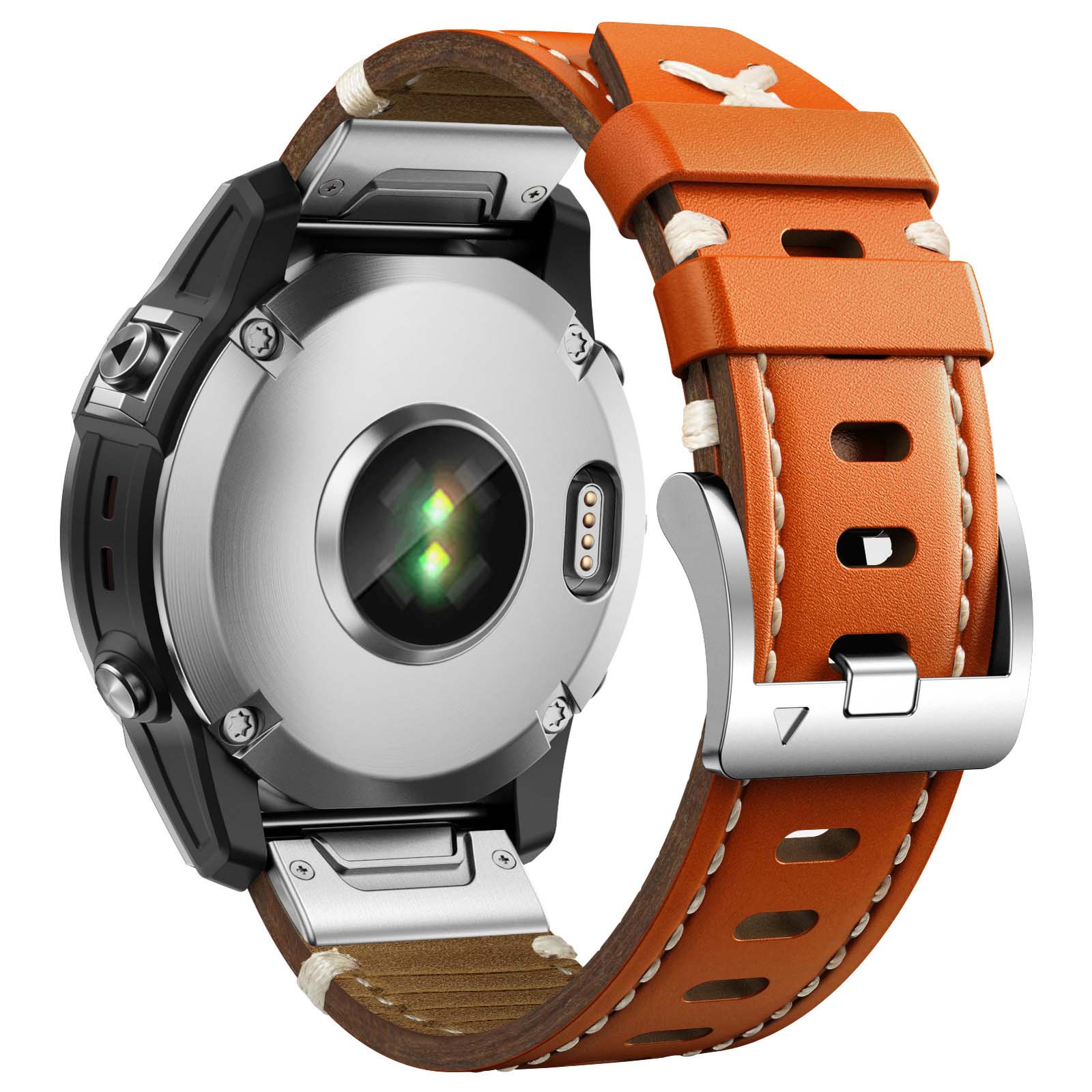 ガルミンフェニックスの本革ストラップ,Garmin feni - Leather Strap Quick Release のレビューと価格
