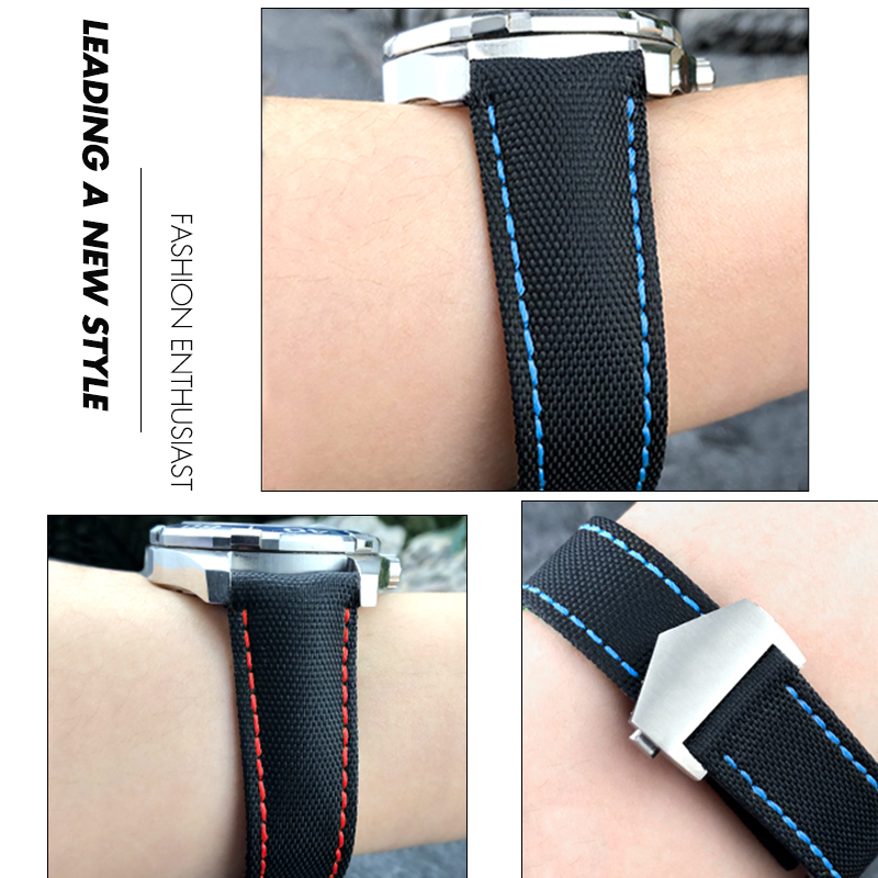 19 ミリメートル 20 ミリメートル 21 ミリメートル  - Canvas Strap Watch のレビューと価格